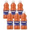 Prang Washable Tempera Paint, Orange, 16 oz, 6PK 10702 - alternate 1